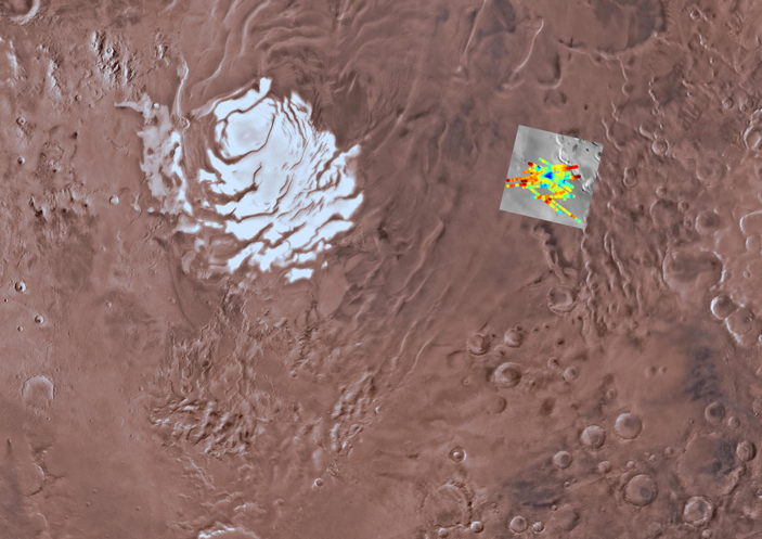multiple subglacial water bodies on mars 1 703